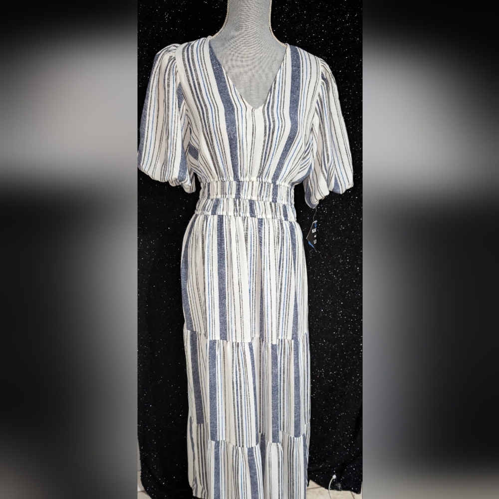 Kate & Lily Striped Maxi Dress